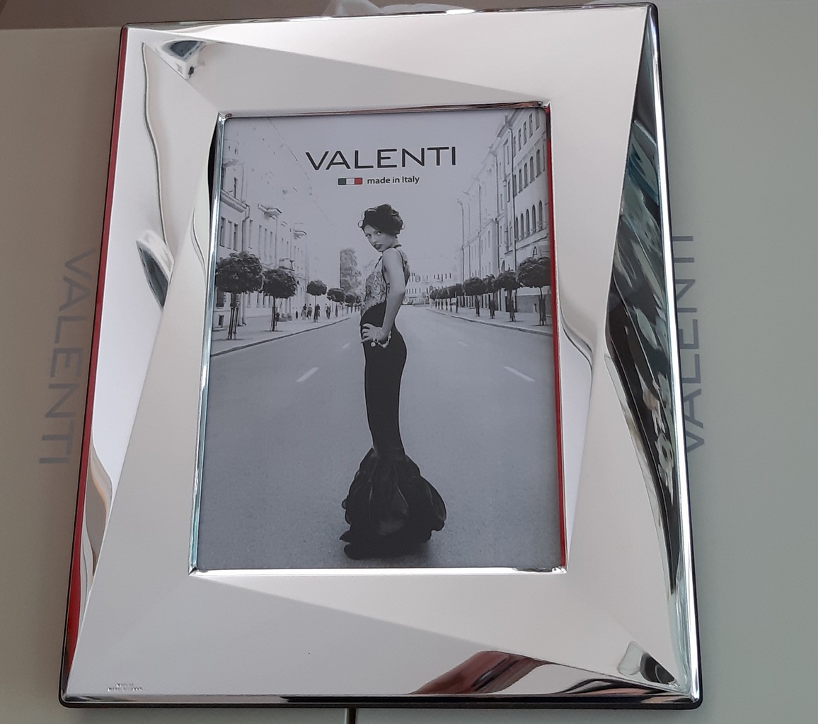Portafoto in argento valenti 15x20